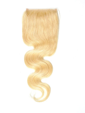 Russian Blonde Body Wave Closure